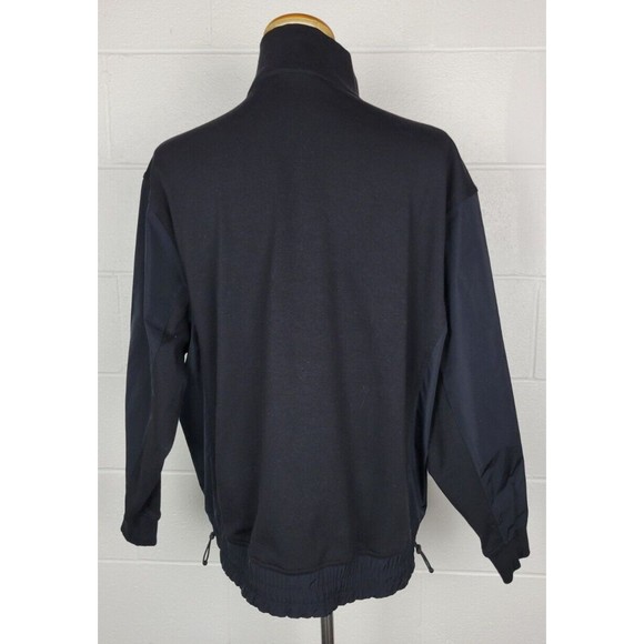 Athleta Womens Triumph Hybrid Half Zip Pullover Sweatshirt‎ Black Large - Picture 4 of 10